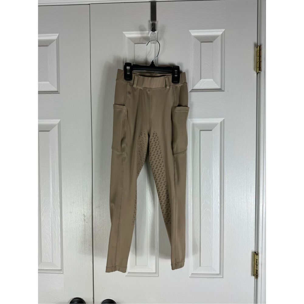 Tan Horse Equestrian Riding Pants Size 4/5
